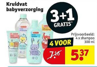 Kruidvat Kruidvat Babyverzorging aanbieding