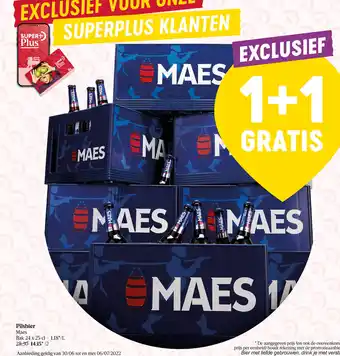 Delhaize Maes Pilsbier aanbieding