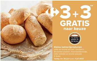 Carrefour Market Kleine bakkerijproducten aanbieding