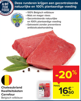 Carrefour Market Chateaubriand kwaliteitsketen carrefour aanbieding