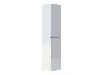 Allibert Livo kolomkast 40cm 2 deuren glanzend wit