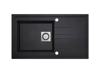Hubo Van Marcke go Molto spoelbak 86x50 cm zwart aanbieding