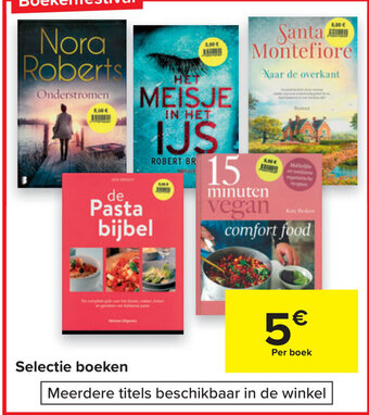 Carrefour Market Selectie boeken aanbieding