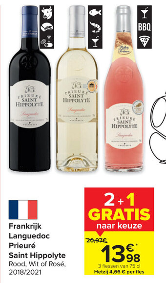 Carrefour Market Frankrijk languedoc prieure saint hippolyte aanbieding