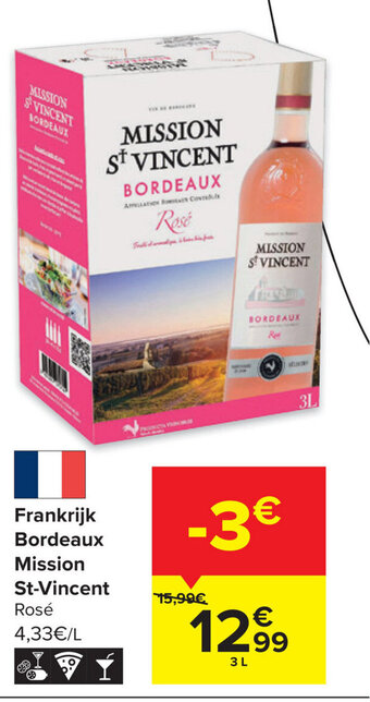 Carrefour Market Frankrijk bordeaux mission st. vincent aanbieding
