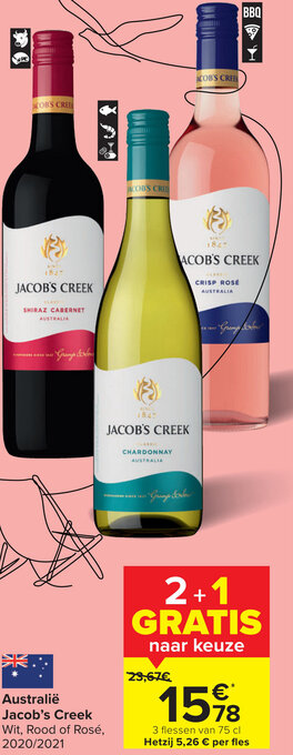 Australie jacob's creek