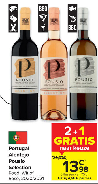Carrefour Market Portugal alentejo pousio selection aanbieding