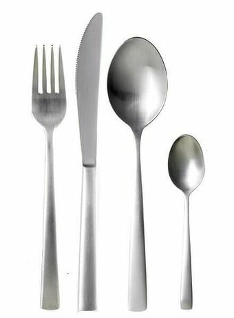 HEMA HEMA 16-delige Bestekset Oslo (zilver) aanbieding