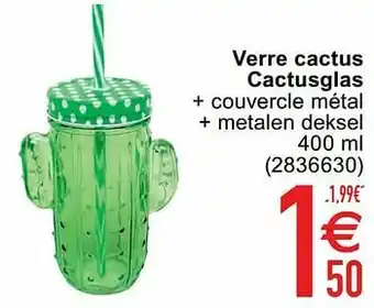 Cora Verre cactus cactusglas aanbieding