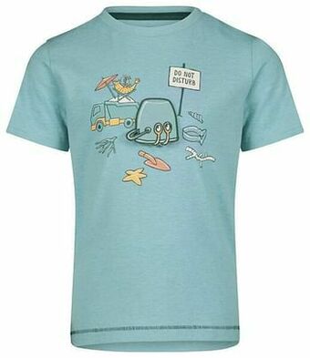 HEMA HEMA Kinder T-shirt Zeeblauw (zeeblauw) aanbieding