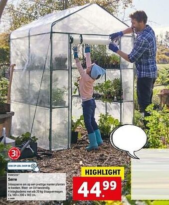 Lidl Serre aanbieding