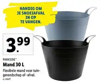 Lidl Mand 30l aanbieding