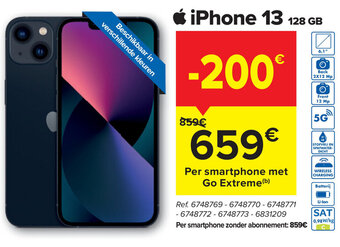 Carrefour Market iPhone 13 128GB aanbieding