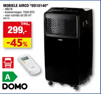 Hubo Domo D010140 Mobiele Airco, 992131 aanbieding