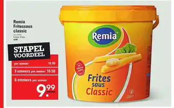 Sligro Remia Fritessaus Classic aanbieding
