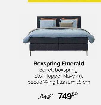 Beter Bed Boxspring Emerald aanbieding
