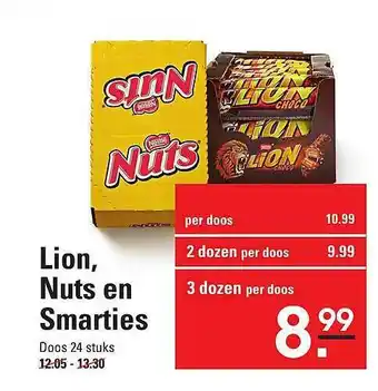 Lion, Nuts En Smarties