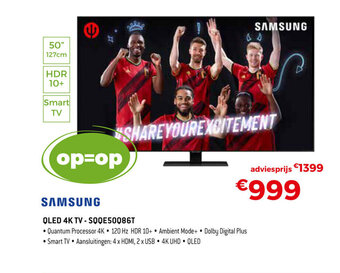 Samsung QLED 4K TV - SQQE50Q86T
