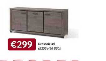 Crack Dressoir 3d aanbieding
