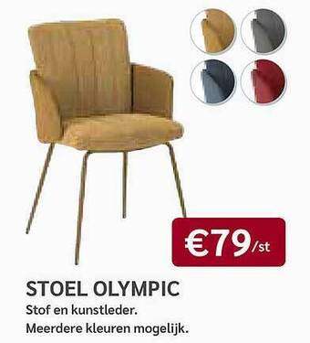 Crack Stoel Olympic aanbieding