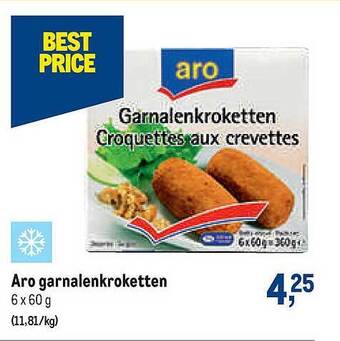 Makro Aro Garnalenkroketten aanbieding