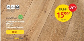 Brico Berry Alloc Laminaatvloer Smart aanbieding