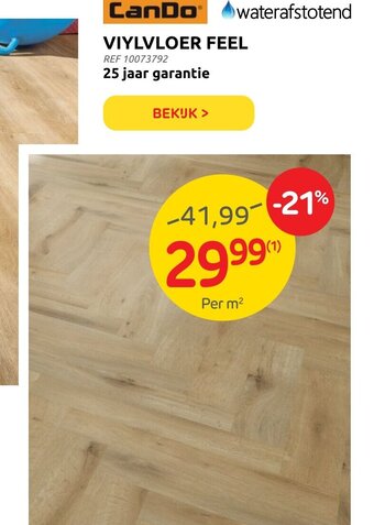 Brico CanDo Viylvloer Feel aanbieding