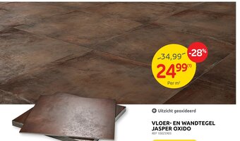 Brico Vloer-En Wandtegel Jasper Oxido aanbieding