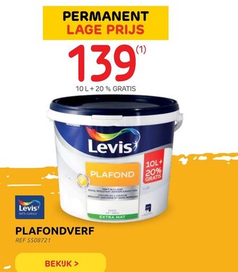 Brico Levis Plafondverf aanbieding