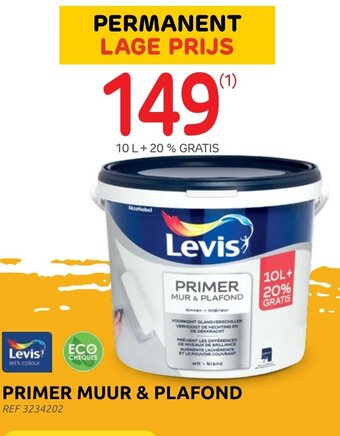 Brico Levis Primer Muur & Plafond aanbieding