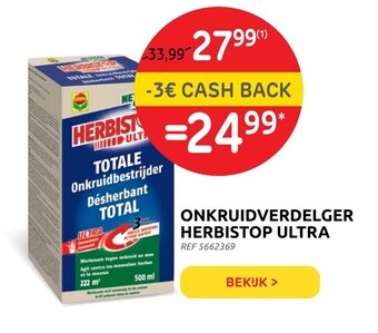 Brico Onkruidverdelger Herbistop Ultra aanbieding