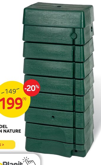 Brico Wandmodel Regenton Nature aanbieding