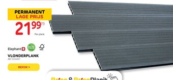 Brico Elephant Vlonderplak aanbieding