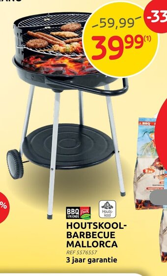 Brico Houtskool Barbecue Mallorca aanbieding
