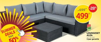 Brico Loungeset Alea aanbieding