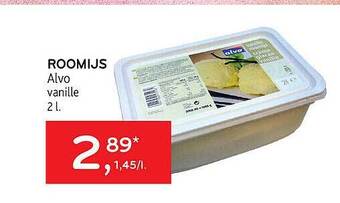 Alvo Roomijs aanbieding