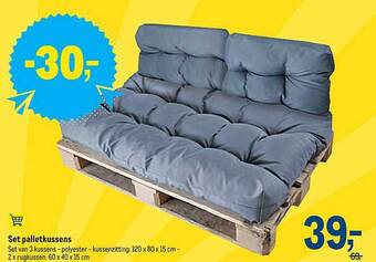 Makro Set Palletkussens aanbieding