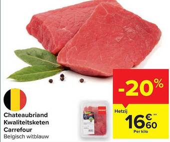 Carrefour Chateaubriand Kwaliteitsketen Carrefour aanbieding