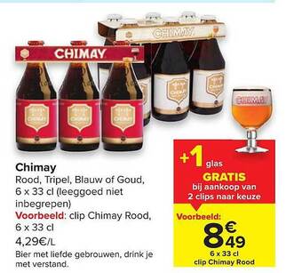 Carrefour Chimay aanbieding