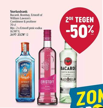 Delhaize Sterkedrank aanbieding