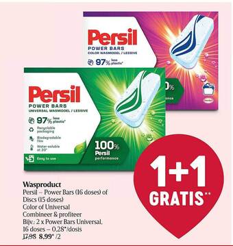 Delhaize Wasproduct Persil aanbieding
