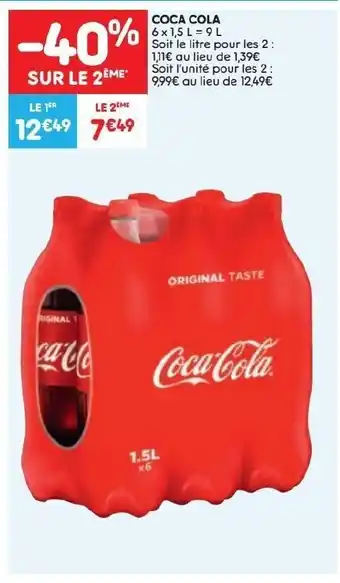 Leader Price Coca Cola, 9 L aanbieding