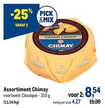 Makro Assortiment Chimay aanbieding