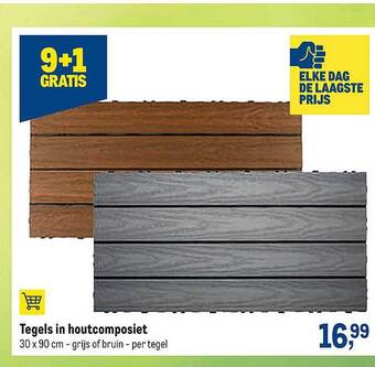 Tegels In Houtcomposiet