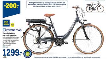 Makro Elektrische Fiets Met Centrale Motor aanbieding
