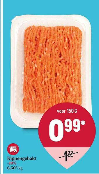 Delhaize Kippengehakt aanbieding