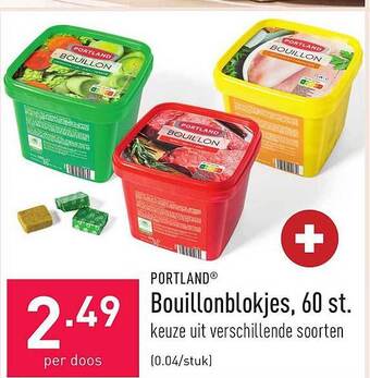 ALDI Bouillonblokjes, 60 St aanbieding