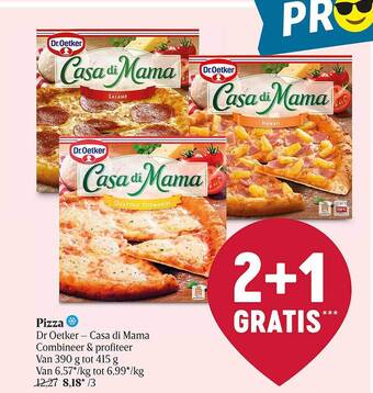Delhaize Pizza Dr Oetker Casa Di Mama aanbieding