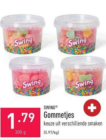 ALDI Swing Gommetjes aanbieding