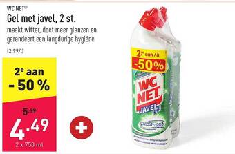 ALDI Gel Met Javel, 2 St aanbieding